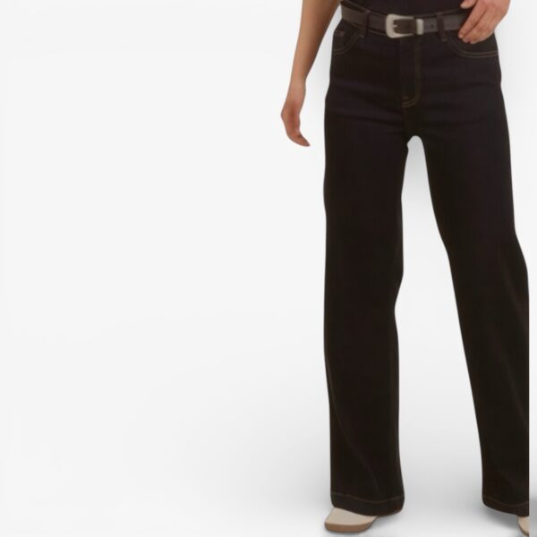 Mos Mosh Jeans Wide-Leg Dark Blue