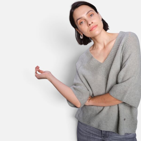 Mos Mosh Pullover 3/4 V-Neck