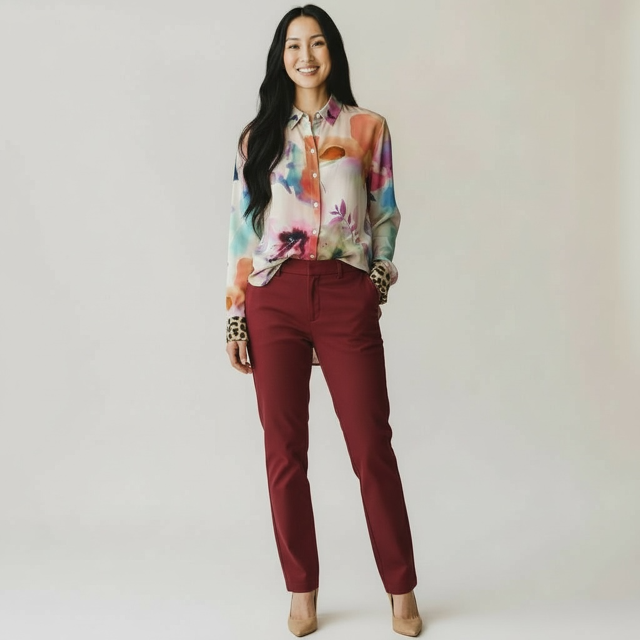 EMILY VAN DEN BERGH Hemdbluse – Bild 5