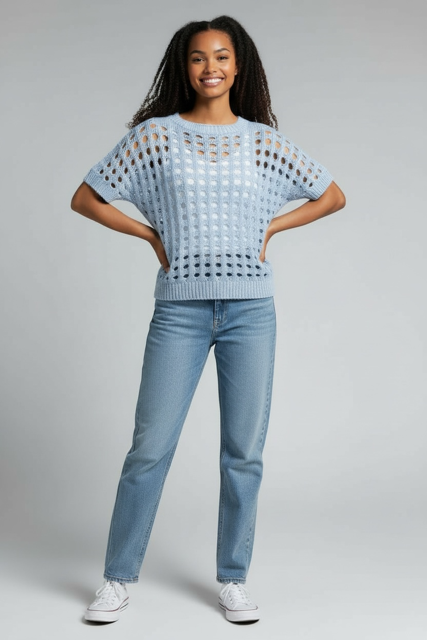 JS Glitzer Pullover Lisa