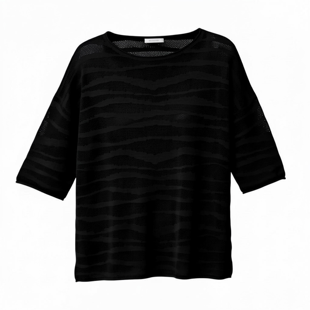 Vetono Pullover Kastig – Bild 7