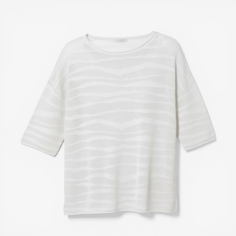 Vetono Pullover Kastig – Bild 10