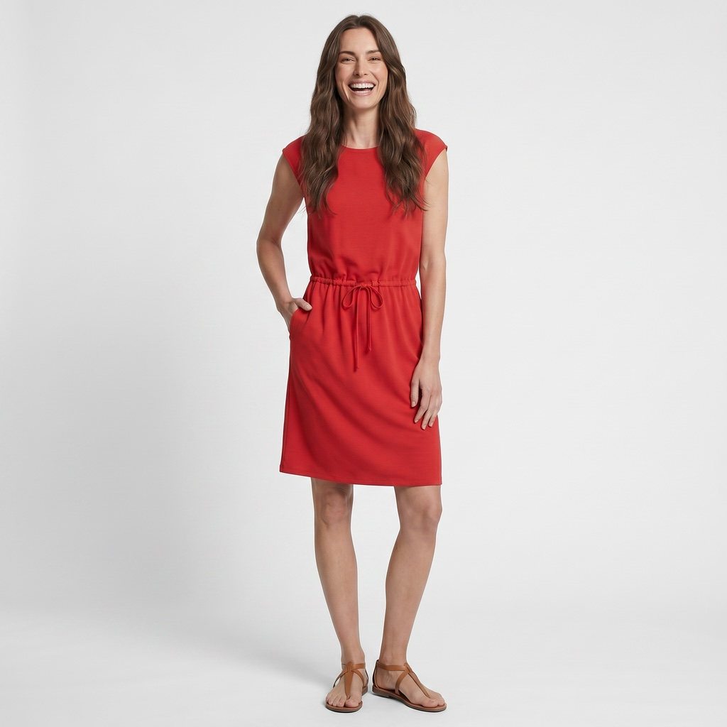 Japan TKY Kleid mit Tunnelzug – Bild 2