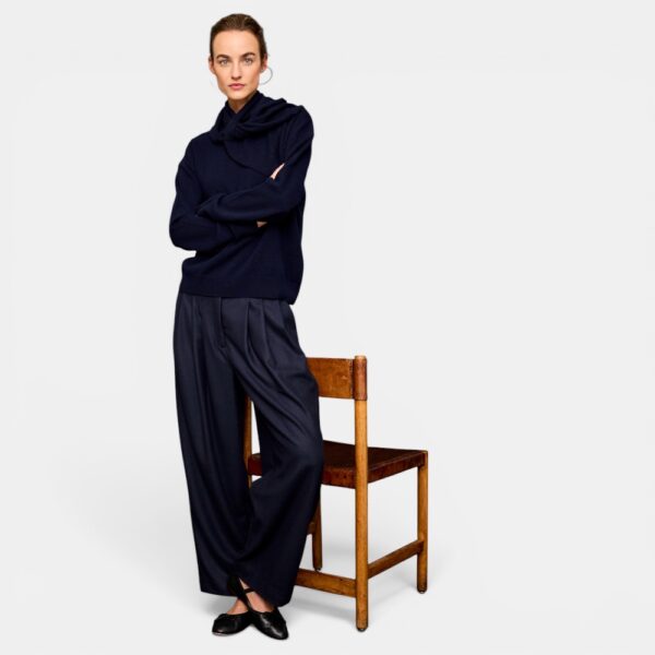 Basic-Rundhalspullover aus Merinowolle SEO Meta-Titel: Basic-Pullover Damen aus Merinowolle | Rundhals-Pulli kaufen