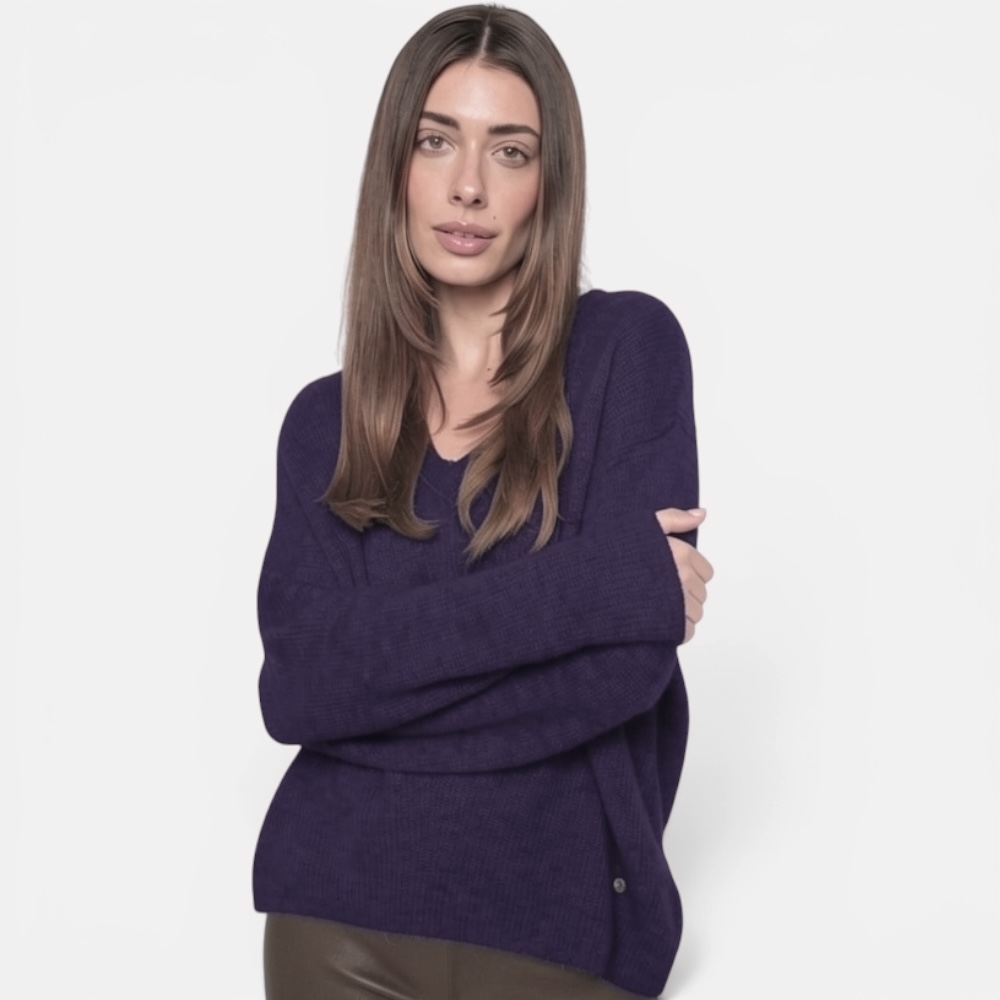Mos Mosh Pullover V-Neck – Bild 3