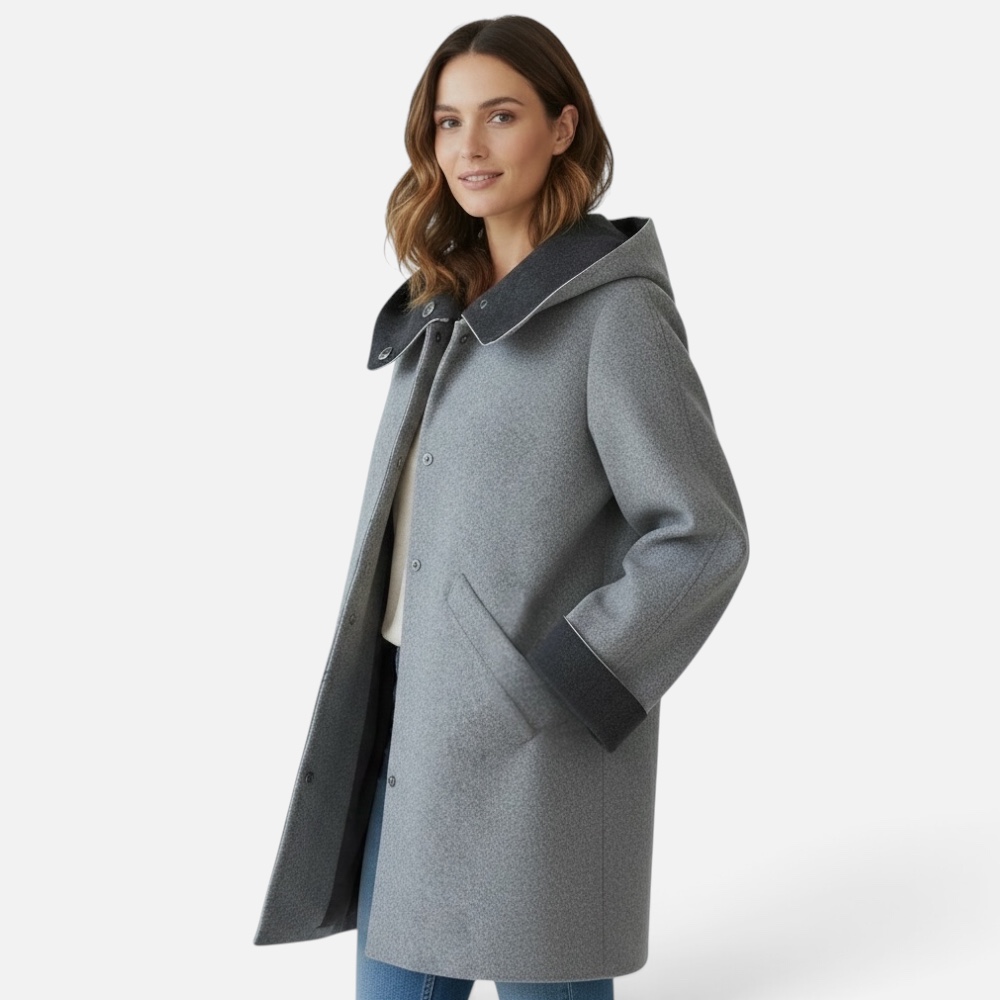 JS Irlanda Hoody Wintermantel mit Kapuze – Bild 2