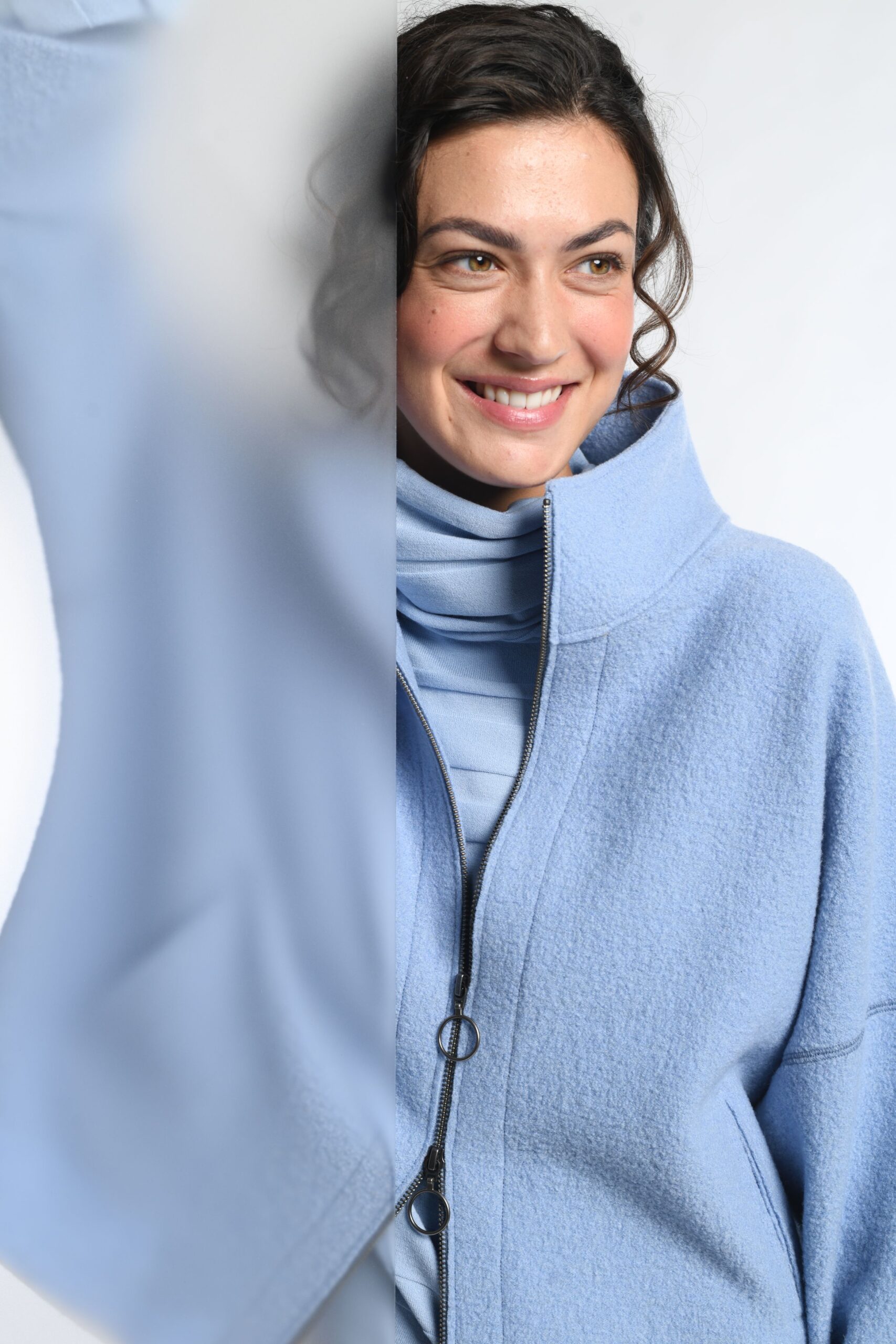 Vetono Kurzjacke Schurwolle – Bild 2