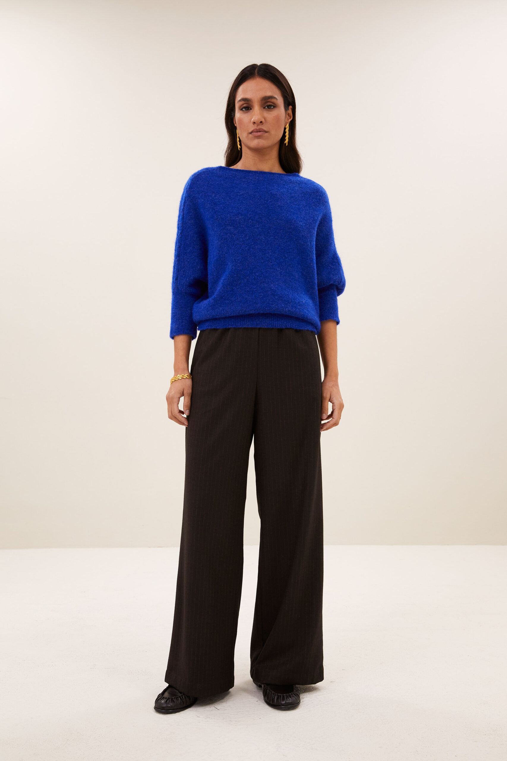BA Alpaka-Mix Pullover mit Bootsausschnitt – Bild 7