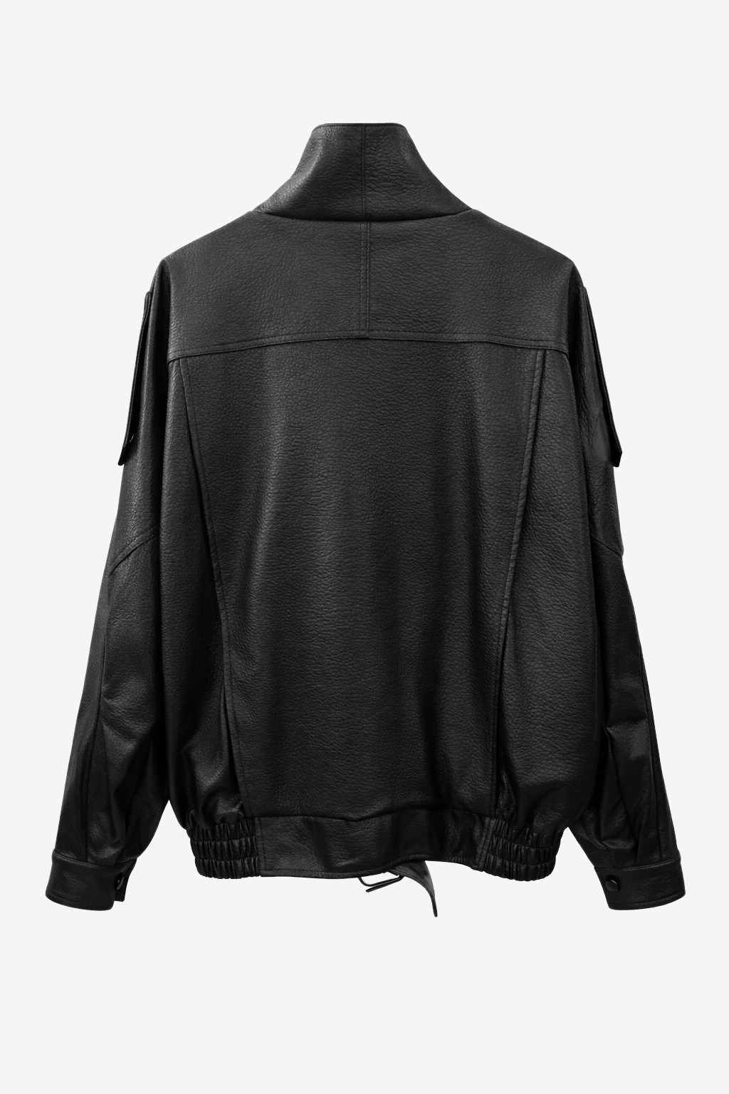 LJ Oversized Kunstleder Jacke – Bild 8
