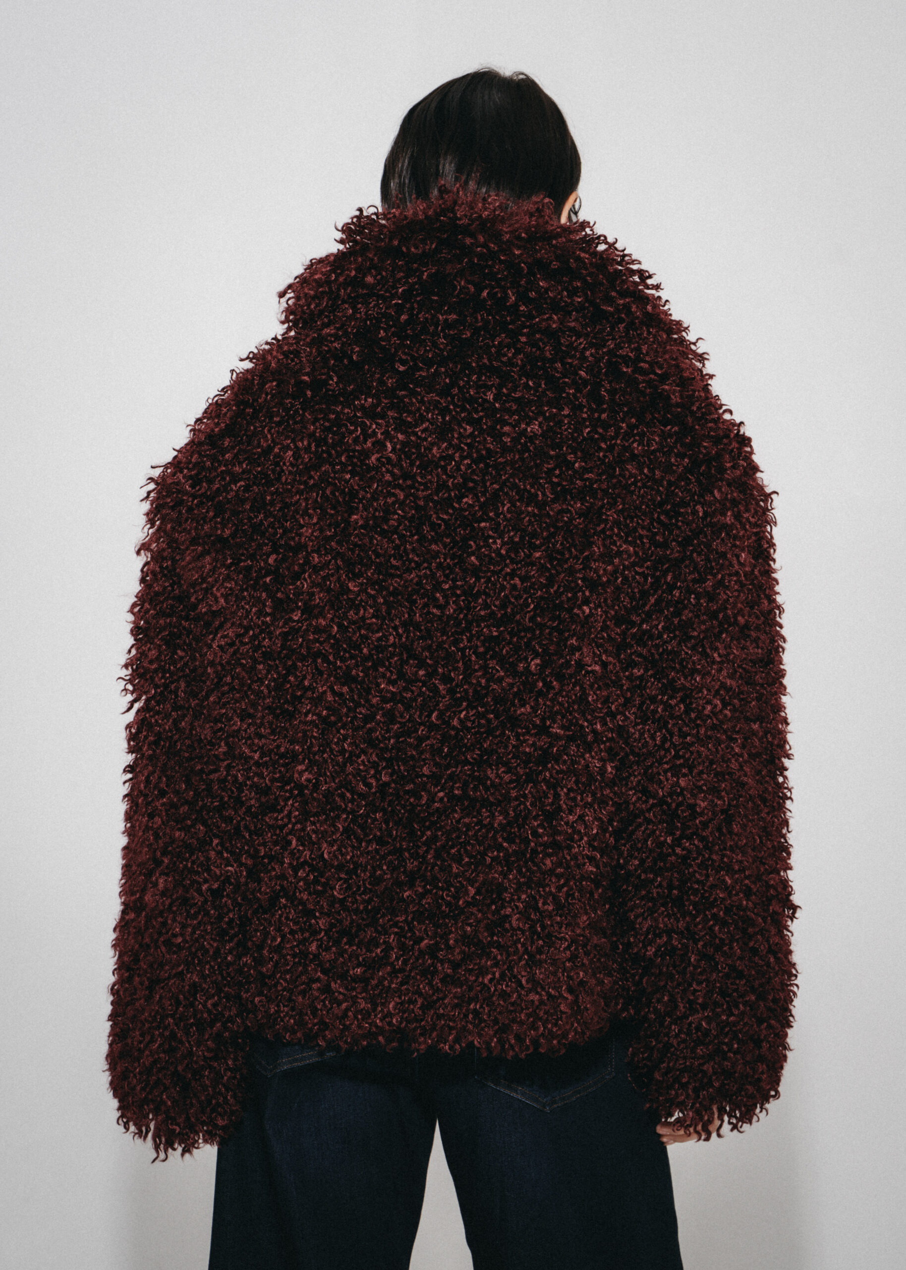 LJ Oversized Faux-Fur Kurzjacke – Bild 5
