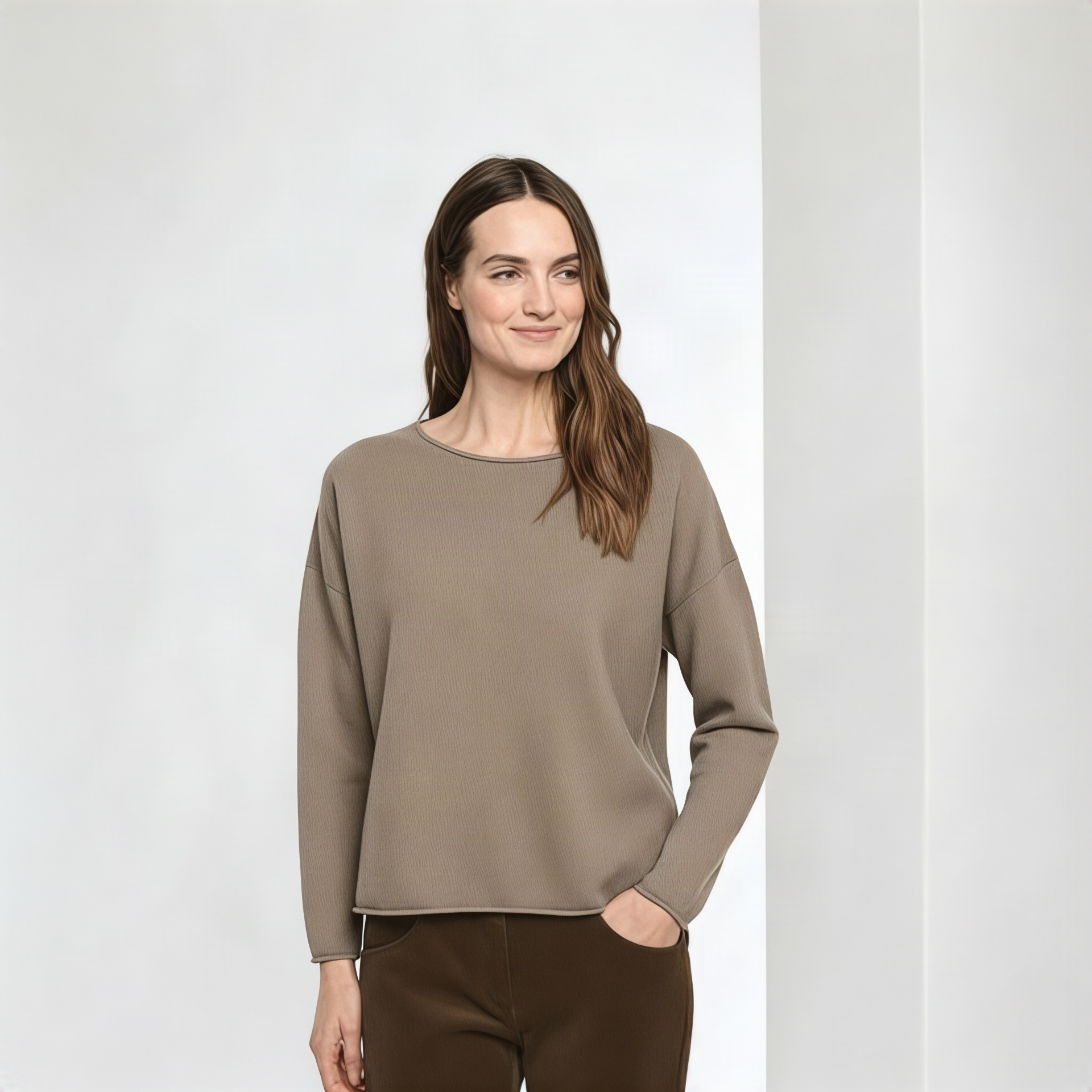 Vetono Pullover Kastig – Bild 4