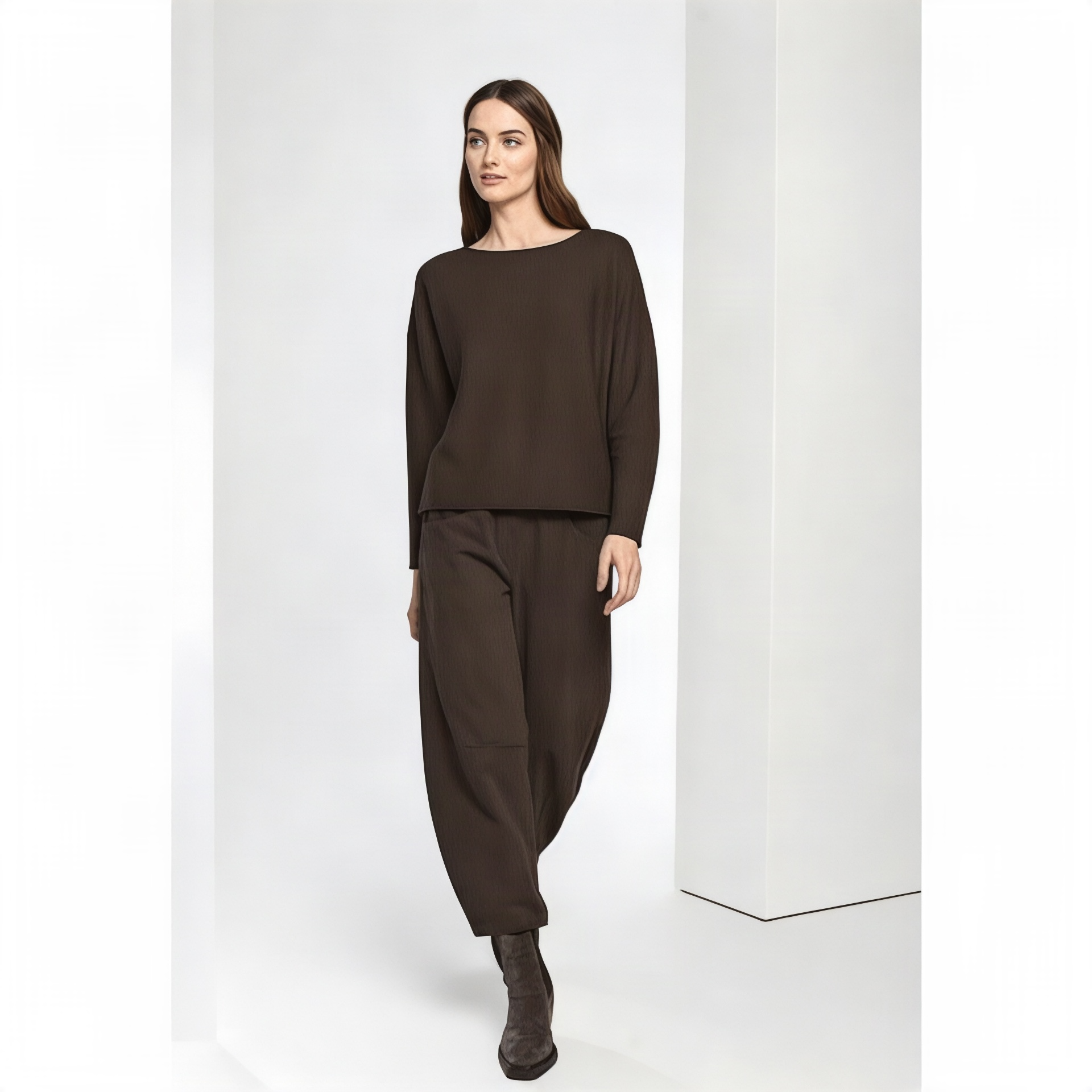 Vetono Pullover Kastig – Bild 2